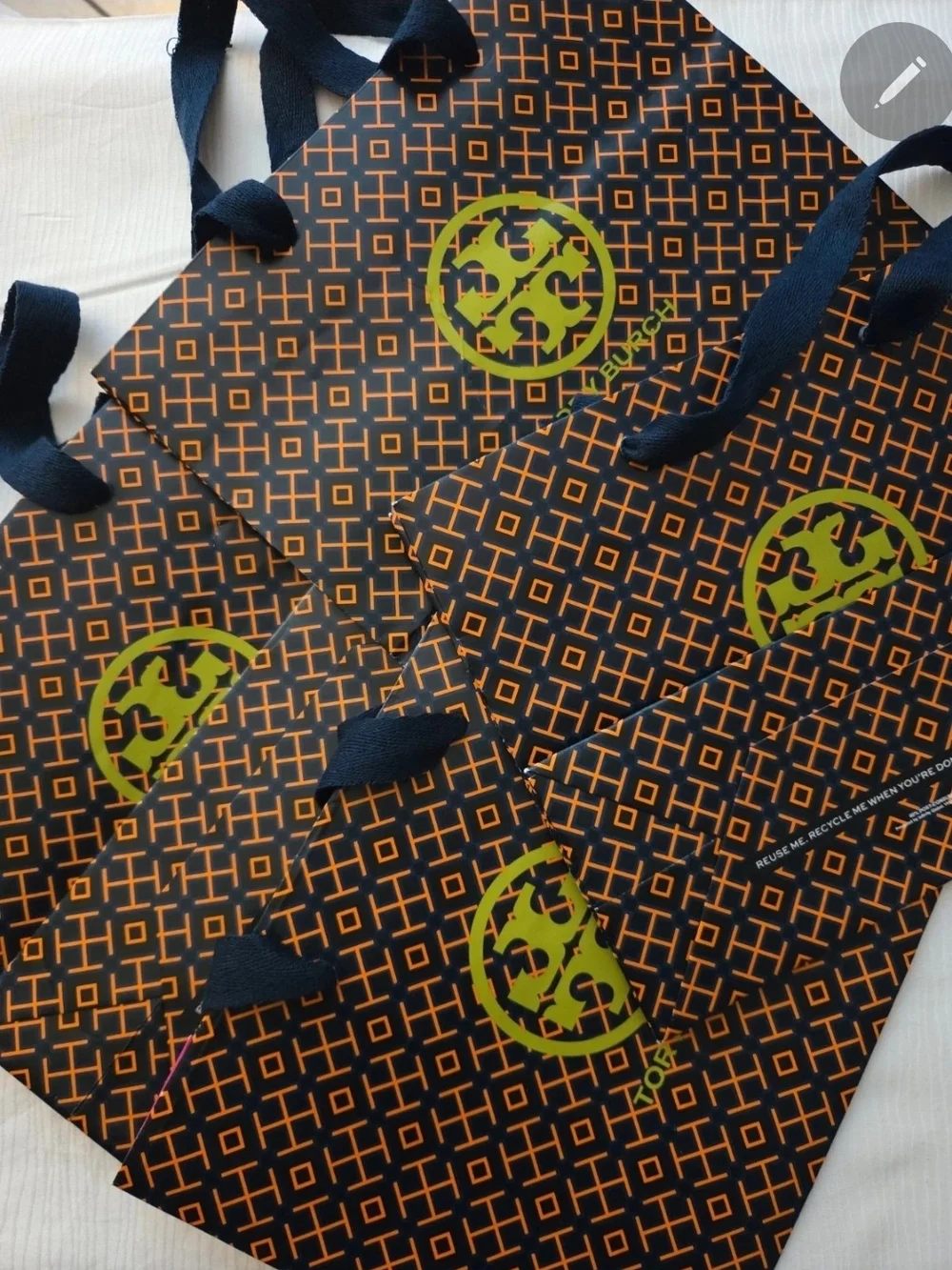 Tory Burch 4 Small Shopping Bags